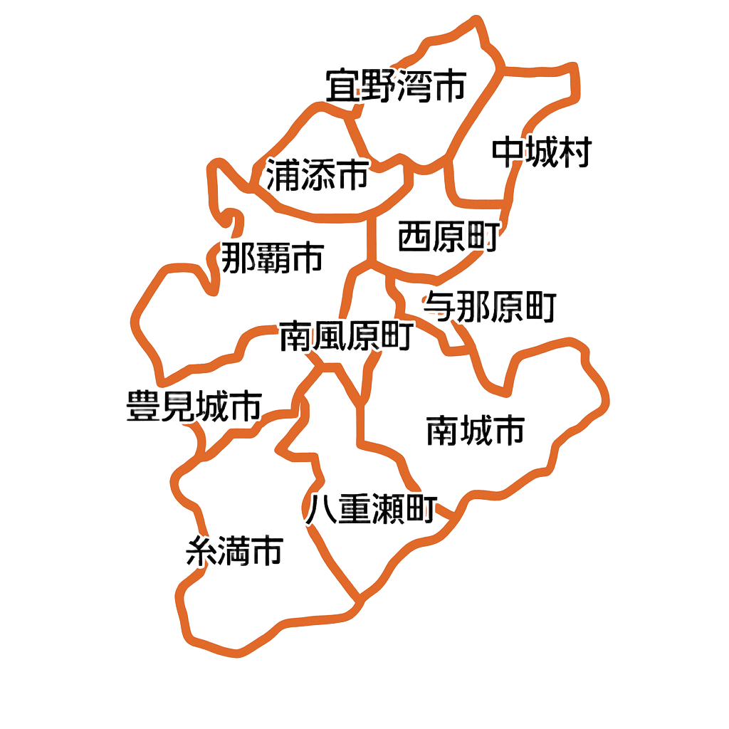 対応エリア地図